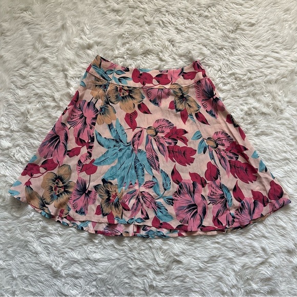 For Love And Lemons x Revolve Skirt in Floral Mini High Waist Multi XS NWT New - Picture 3 of 12